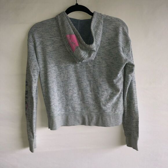 Women's Victoria's Secret Angel Grey Sweatshirt Hoodie - Picture 7 of 7